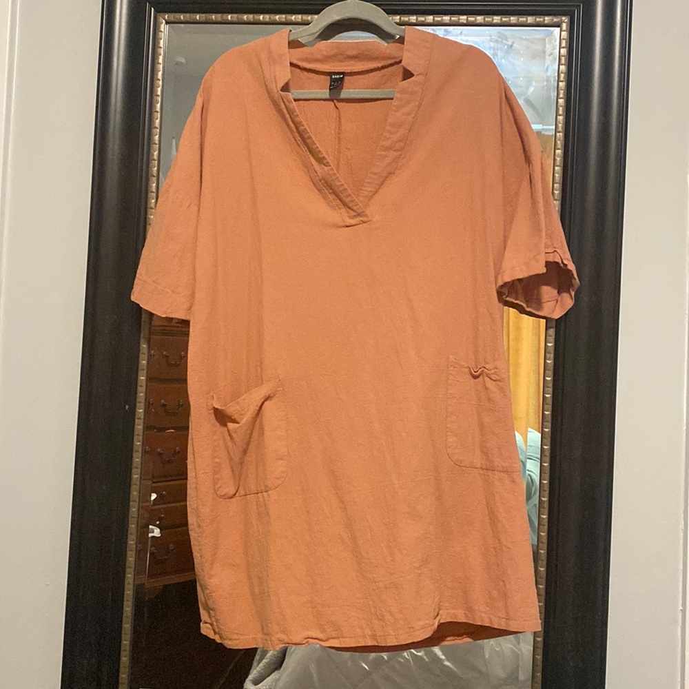 SHEIN, Large Orange Dress, Worn Once